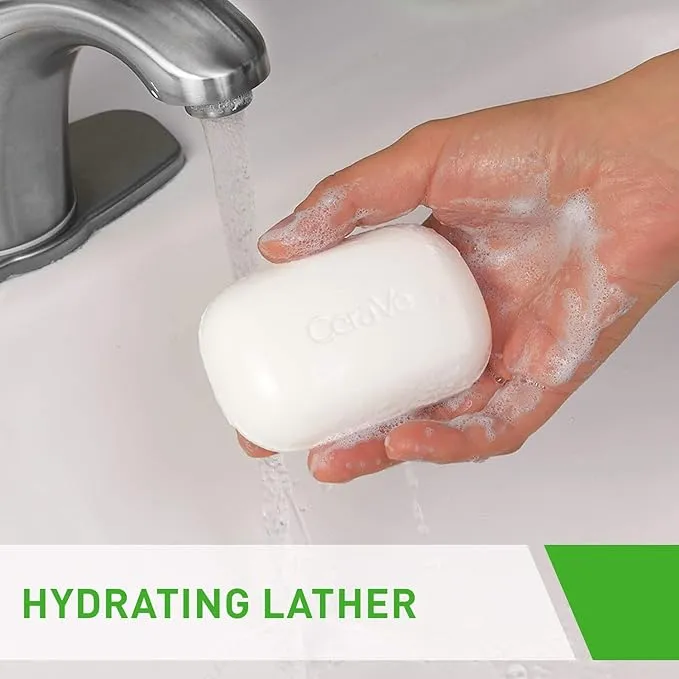 CeraVe Hydrating Cleanser Bar  Soap - 3 STUKS