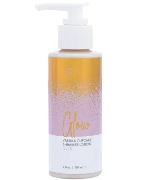 CG Glow Vanilla Cupcake - Fragranced Shimmer Lotion - Gold