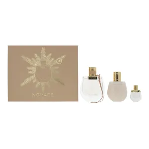 Chloé Nomade 3 Piece Gift Set: Eau De Parfum 75ml - Eau De Parfum 5ml - Body Lotion 100ml