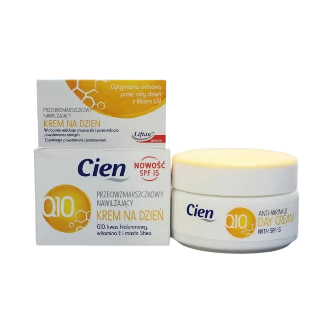 Cien Q10 And Hyaluronic Acid , Vitamin E SPF 15 Face Moisturizer Cream For All Skin Type