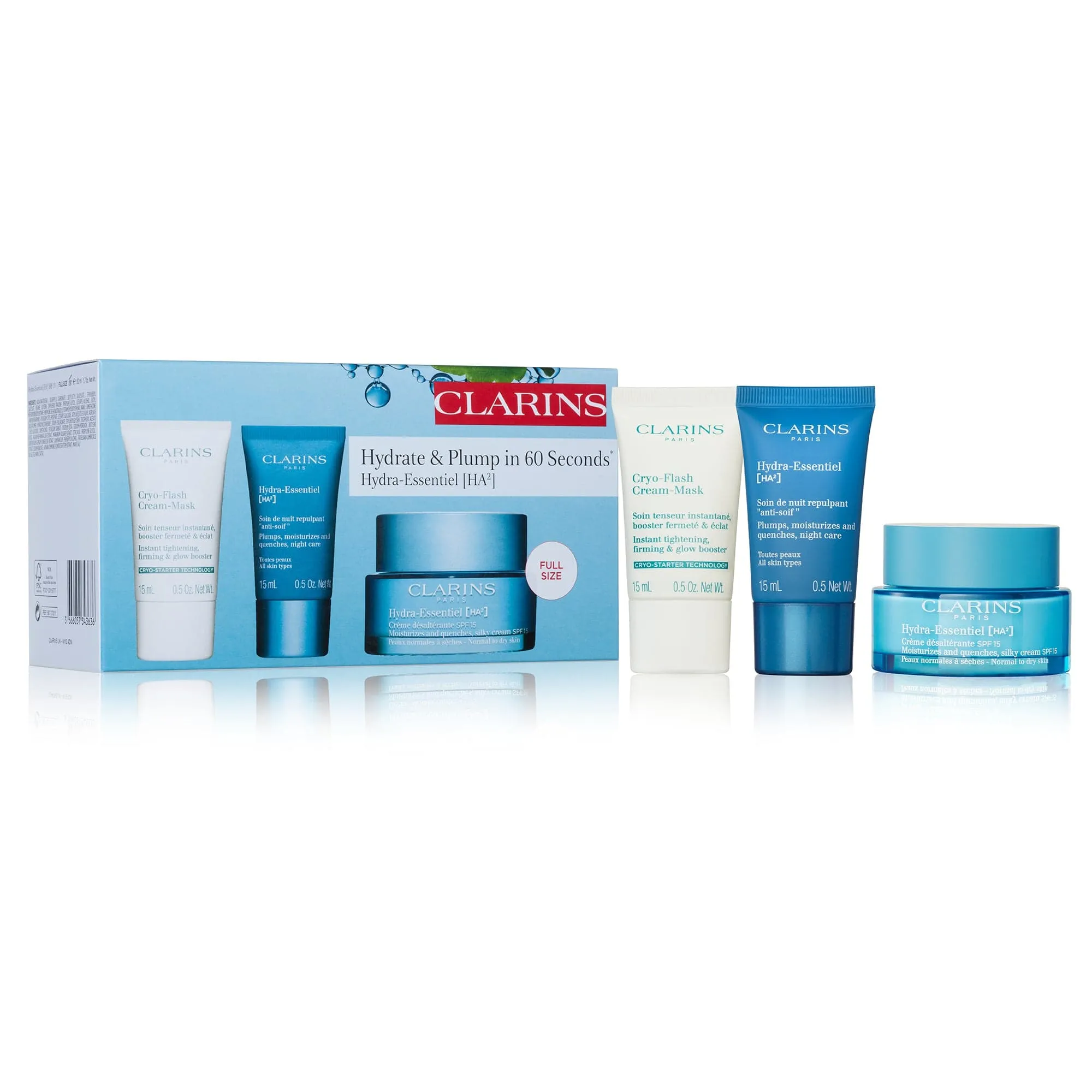 Clarins Skin Experts Set -  Hydra-Essentiel 50ml (Worth £42)