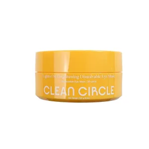 Clean Circle Lights On Brightening Dissolvable Eye Mask