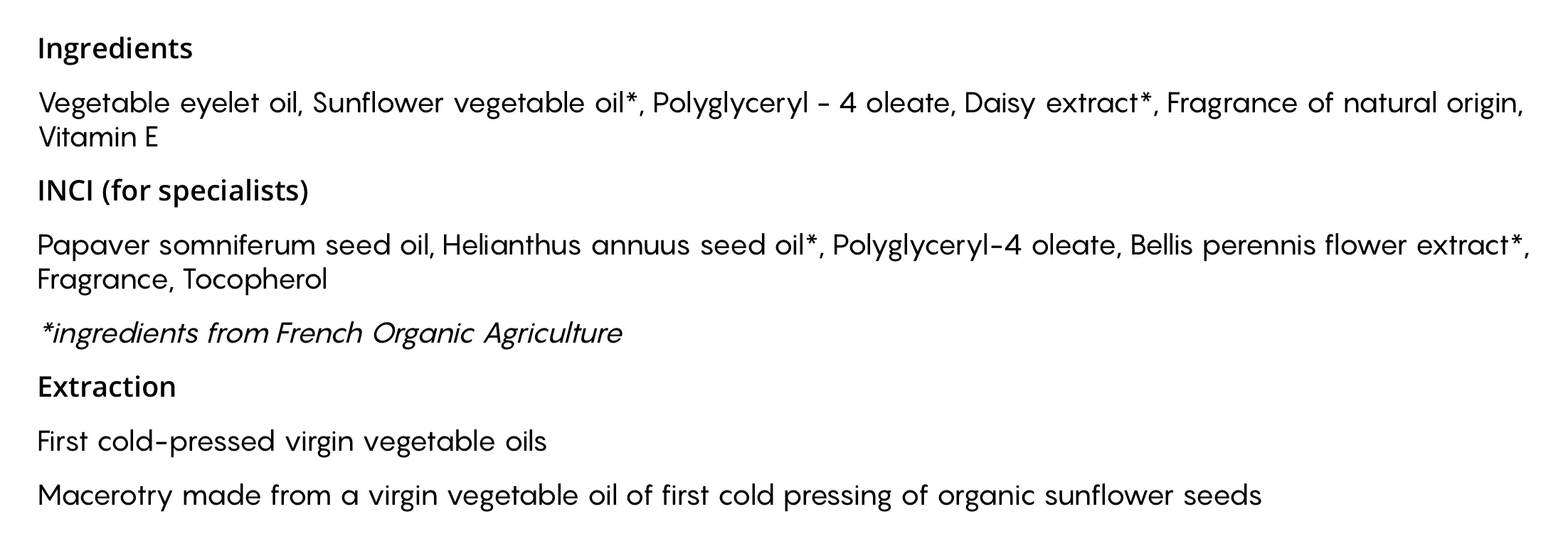 Cleansing Oil