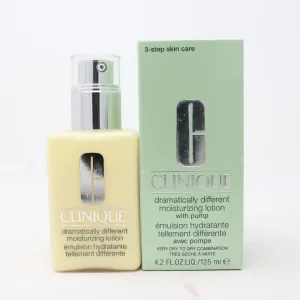 Clinique Dramatically Different Moisturizing Lotion With Pump 4.2oz  New WithBox