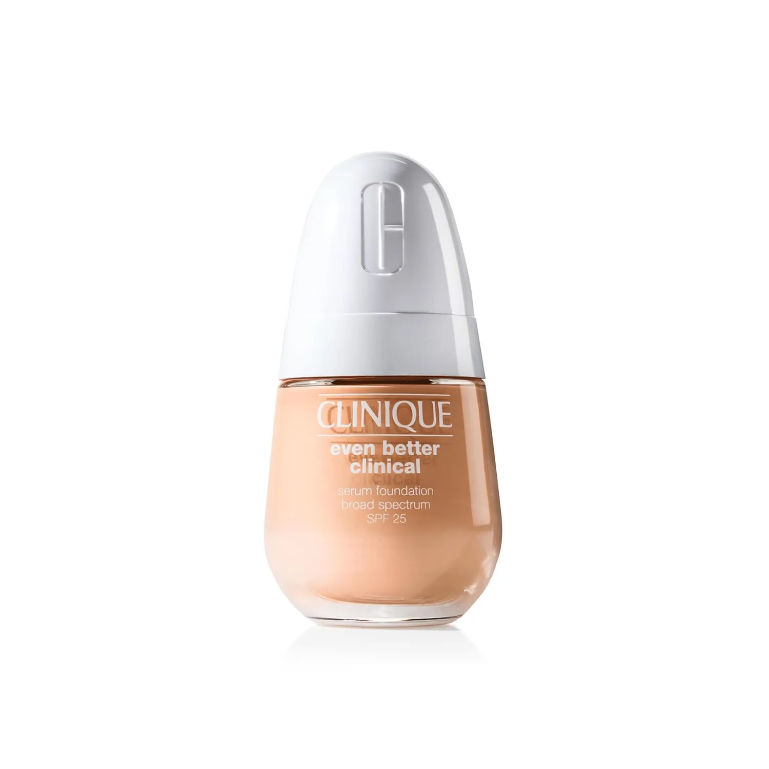 Clinique Even Better Clinical Serum Full Coverage Hydrating Foundation Broad Spectrum SPF 25 With Vitamin C, Salicylic Acid   Hyaluronic Acid For Oily Skin Types