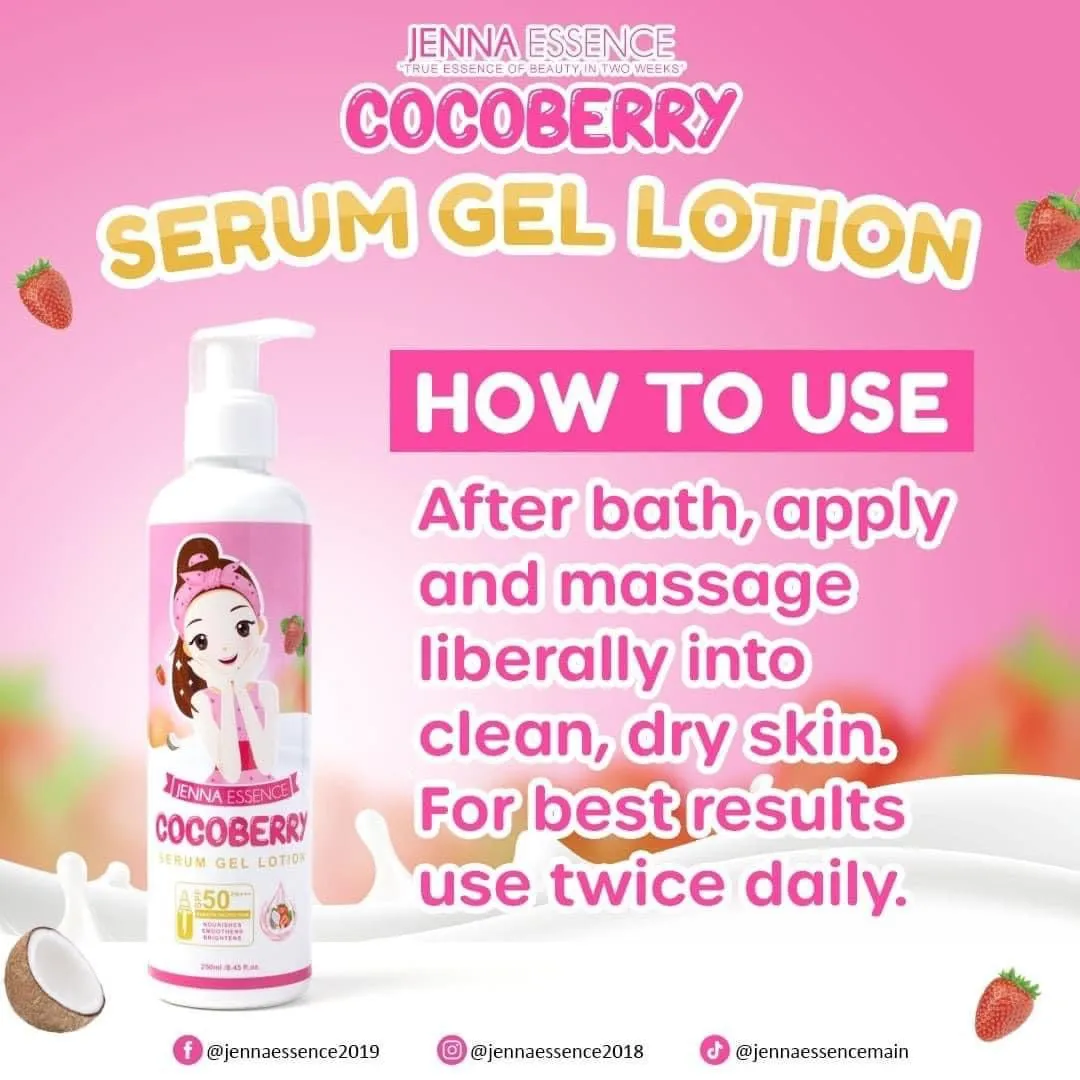 COCOBERRY Serum Gel Lotion SPF-50  250ml