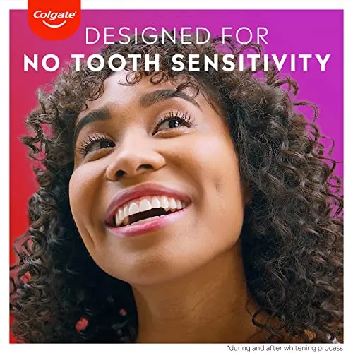 Colgate Optic White Overnight Teeth Whitening Pen, Enamel Safe and Vegan, Teeth Stain Remover to Whiten Teeth, Teeth Whitening for Sensitive Teeth, 35 Nightly Treatments Per Pen, 0.08 Oz,2 Pack