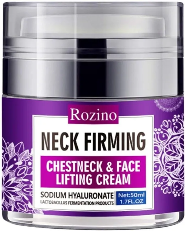 Collagen Face & Neck Tightening Cream,Neck Firming Cream for Reduce Double Chin Neck Firming and Lifting Anti Wrinkle Neck Moisturizer Cream Firm Repair Sagging Skin