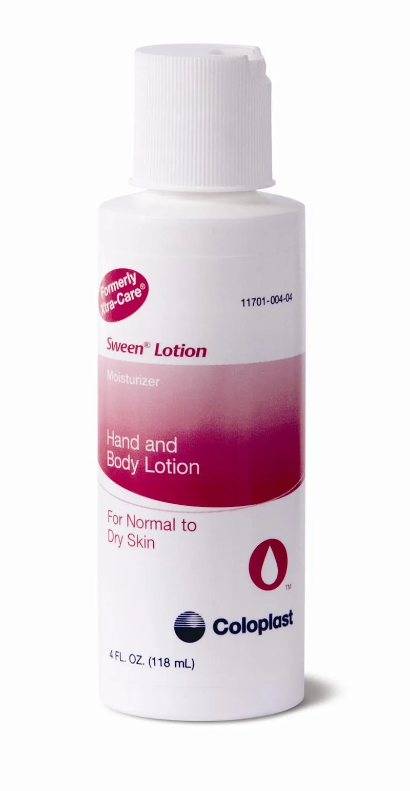 Coloplast 0406 Sween Moisturizing Hand and Body Lotion (formerly Xtra-Care Moisturizing Body Lotion) - 4 ounce bottle, One bottle