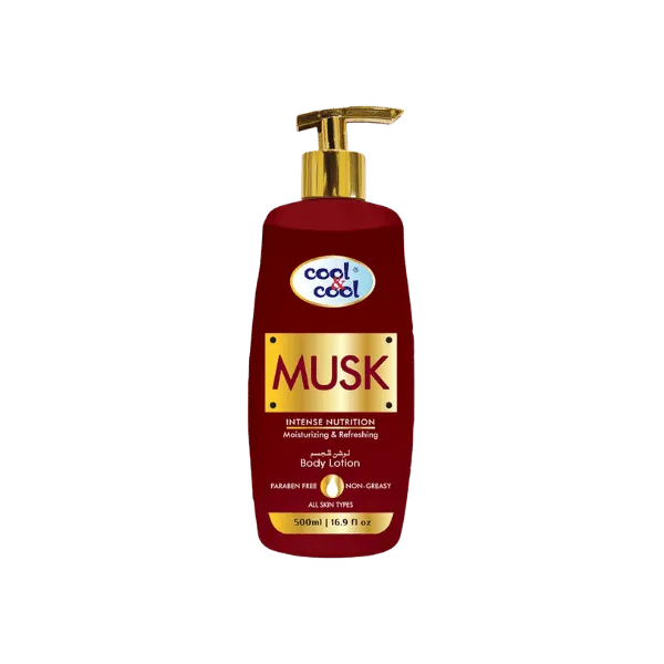 COOL & COOL MUSK BODY LOTION 500ML