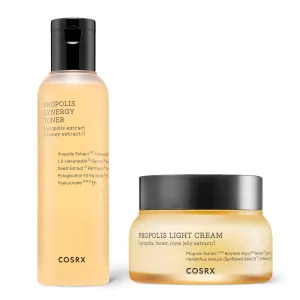 COSRX Honey Glow Ritual- Honey Toner   Cream, Daily Moisturizing Korean Cream & Moisturizer, Moisture Boosting Duo, Korean Skin Care, For all Skin Types, Paraben Free