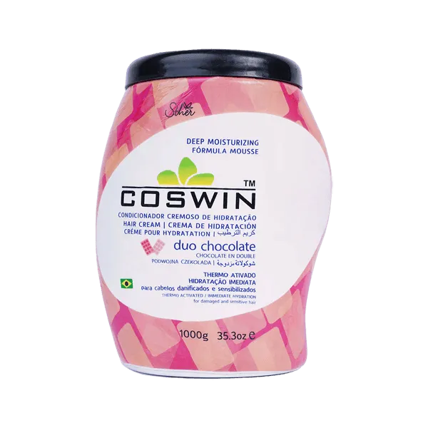COSWIN DUO CHOCOLATE CONDITIONER HAIR CREAM 1000G