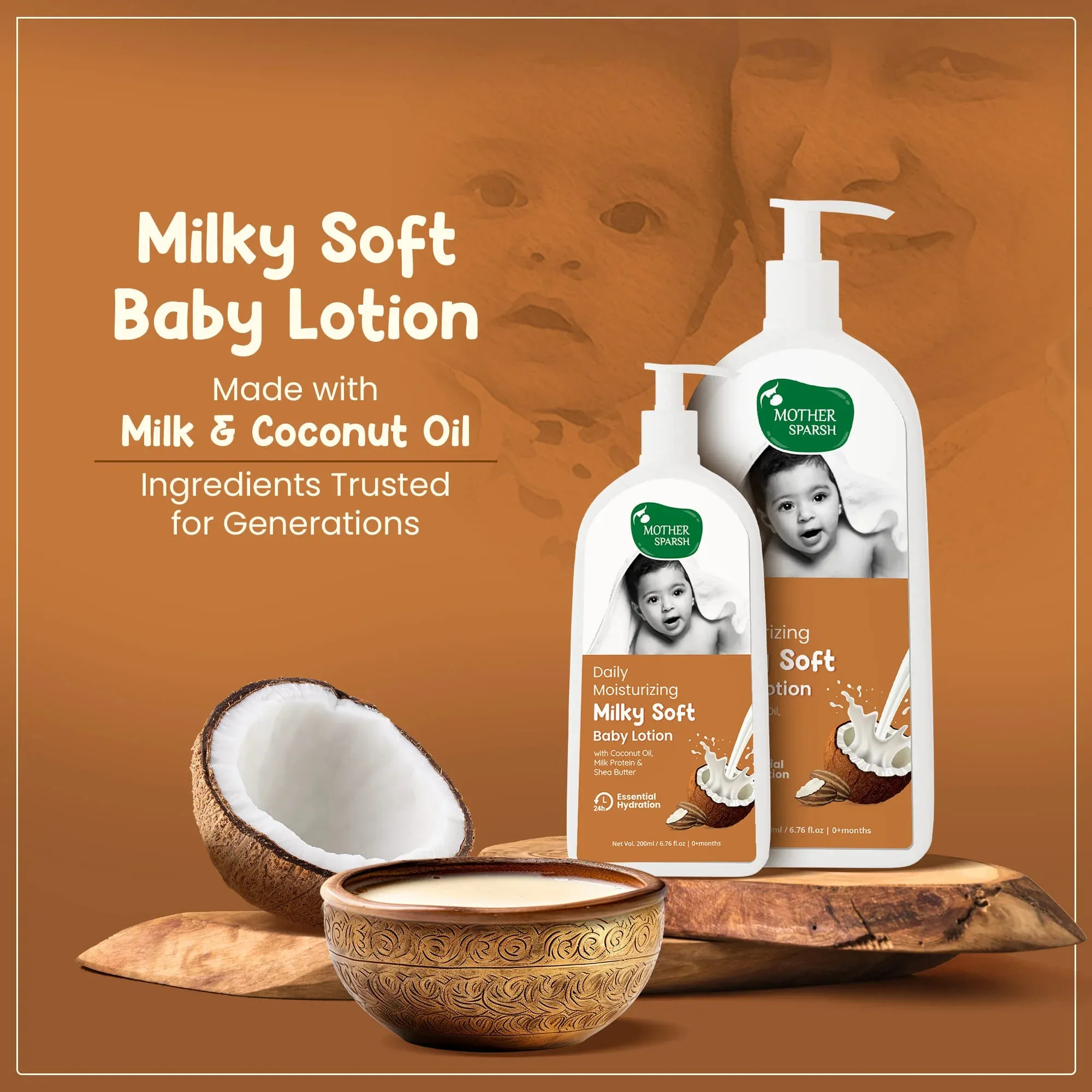 Daily Moisturizing Milky Soft Baby Lotion