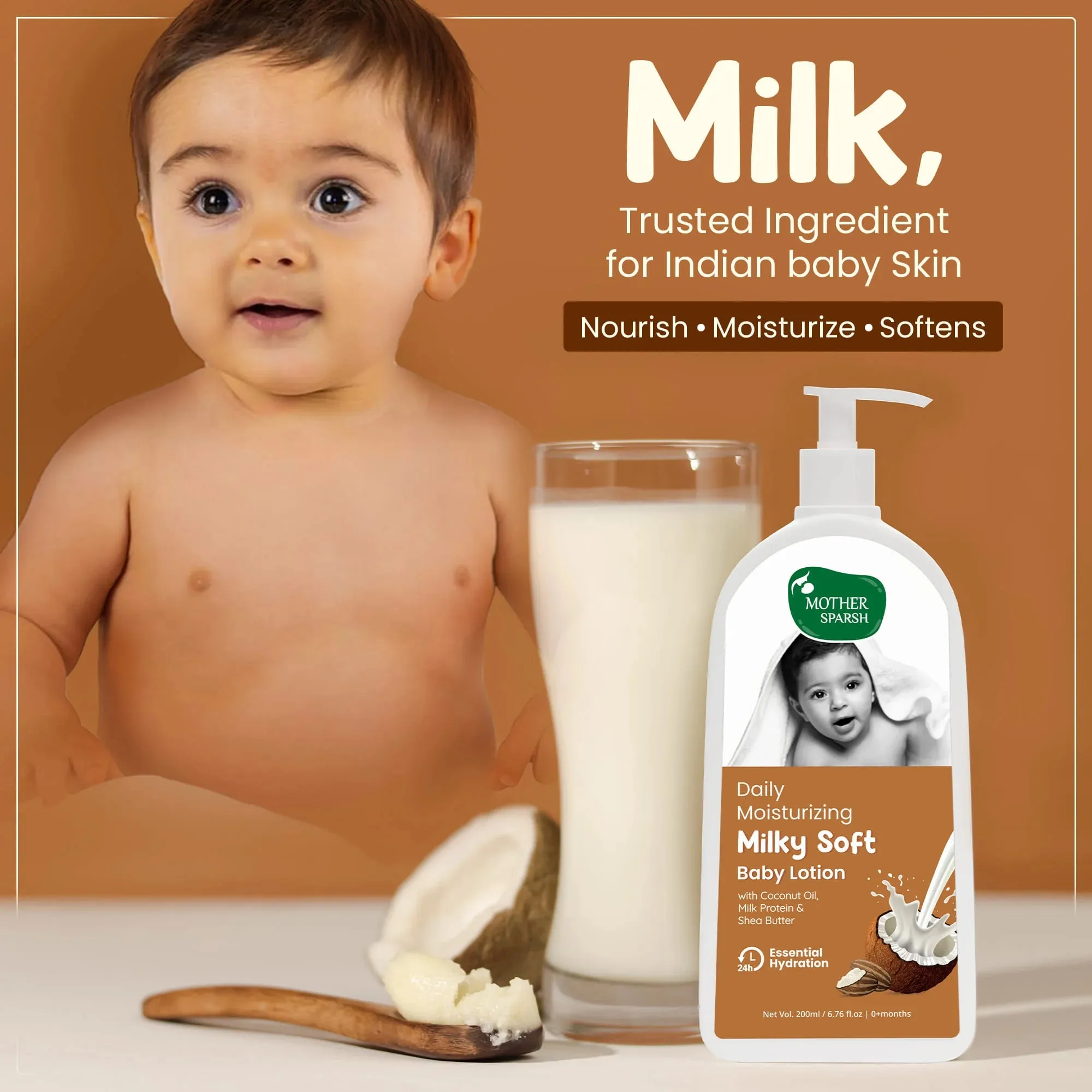 Daily Moisturizing Milky Soft Baby Lotion