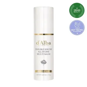 d'Alba Vegan Double Serum All in One Multi Balm 10g