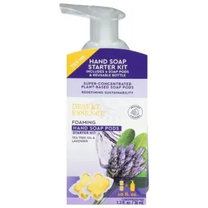 Desert Essence Foaming Hand Wash Kit, Lavender 1 KIT [UNFI #17433] T