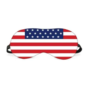 Designer Travel Eye Mask for Sleeping - United State of America - Made in India