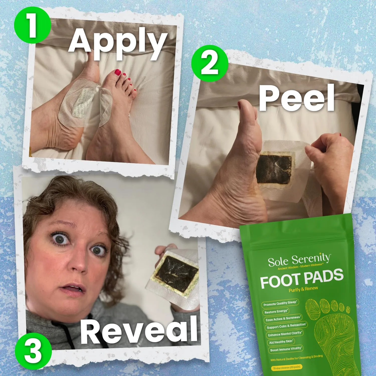 Detox Foot Pads: Use for Heavy Metals, Pollutants, Parasites Cleanse