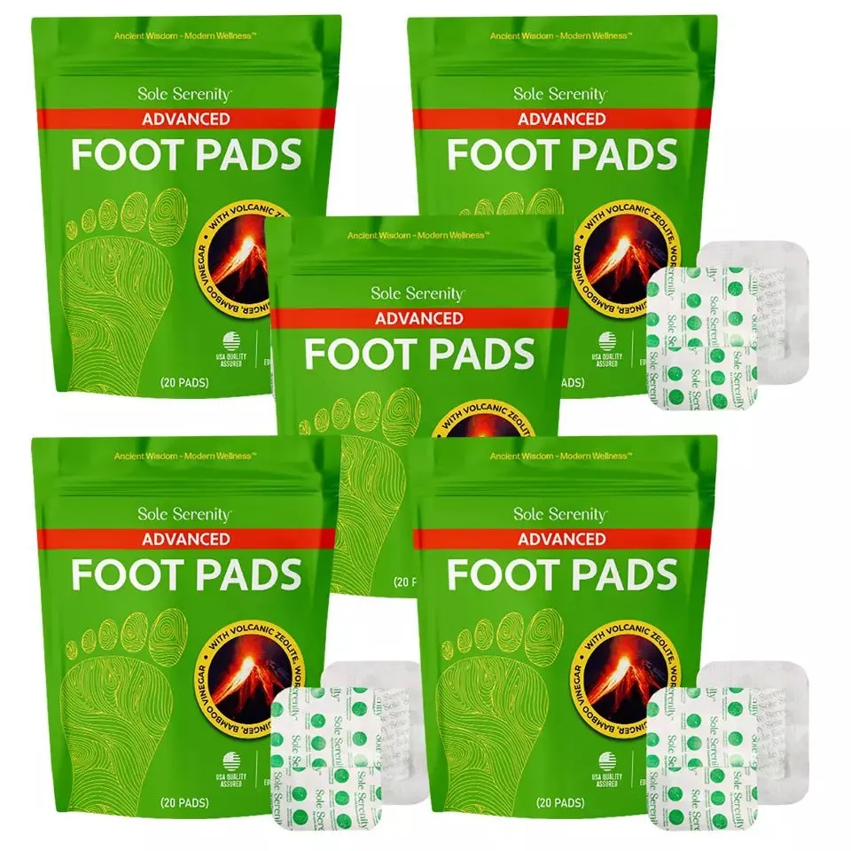 Detox Foot Pads: Use for Heavy Metals, Pollutants, Parasites Cleanse