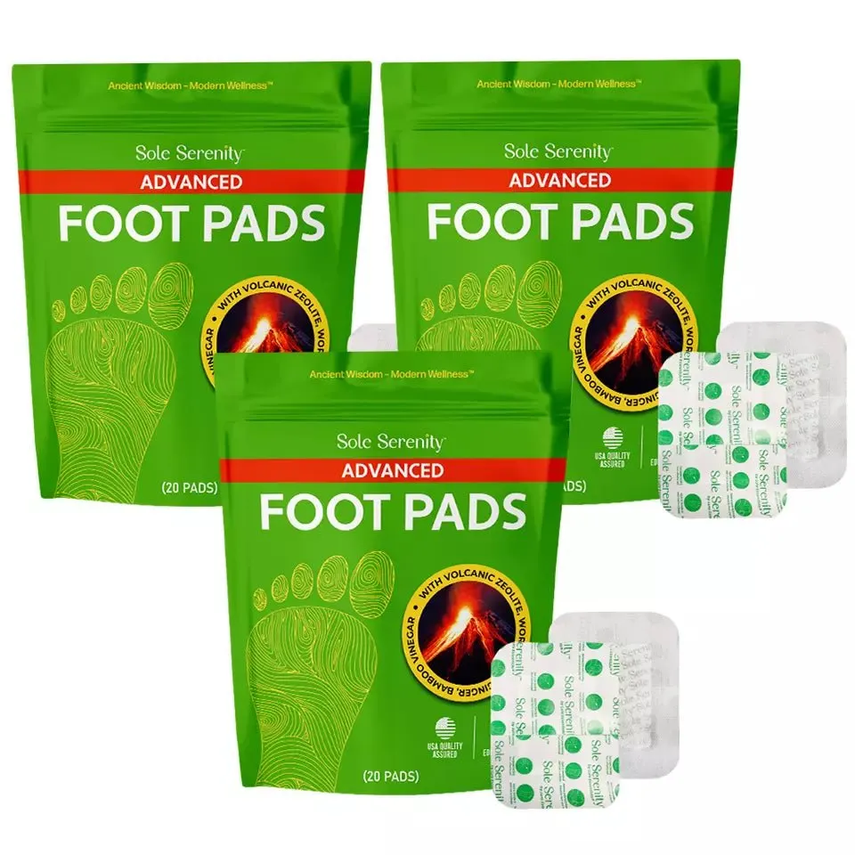 Detox Foot Pads: Use for Heavy Metals, Pollutants, Parasites Cleanse