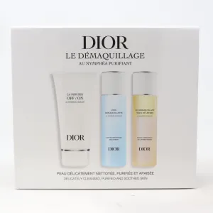 Dior The Cleansing Discovery Ritual 3-Pcs Skin Care Set  / New With Box