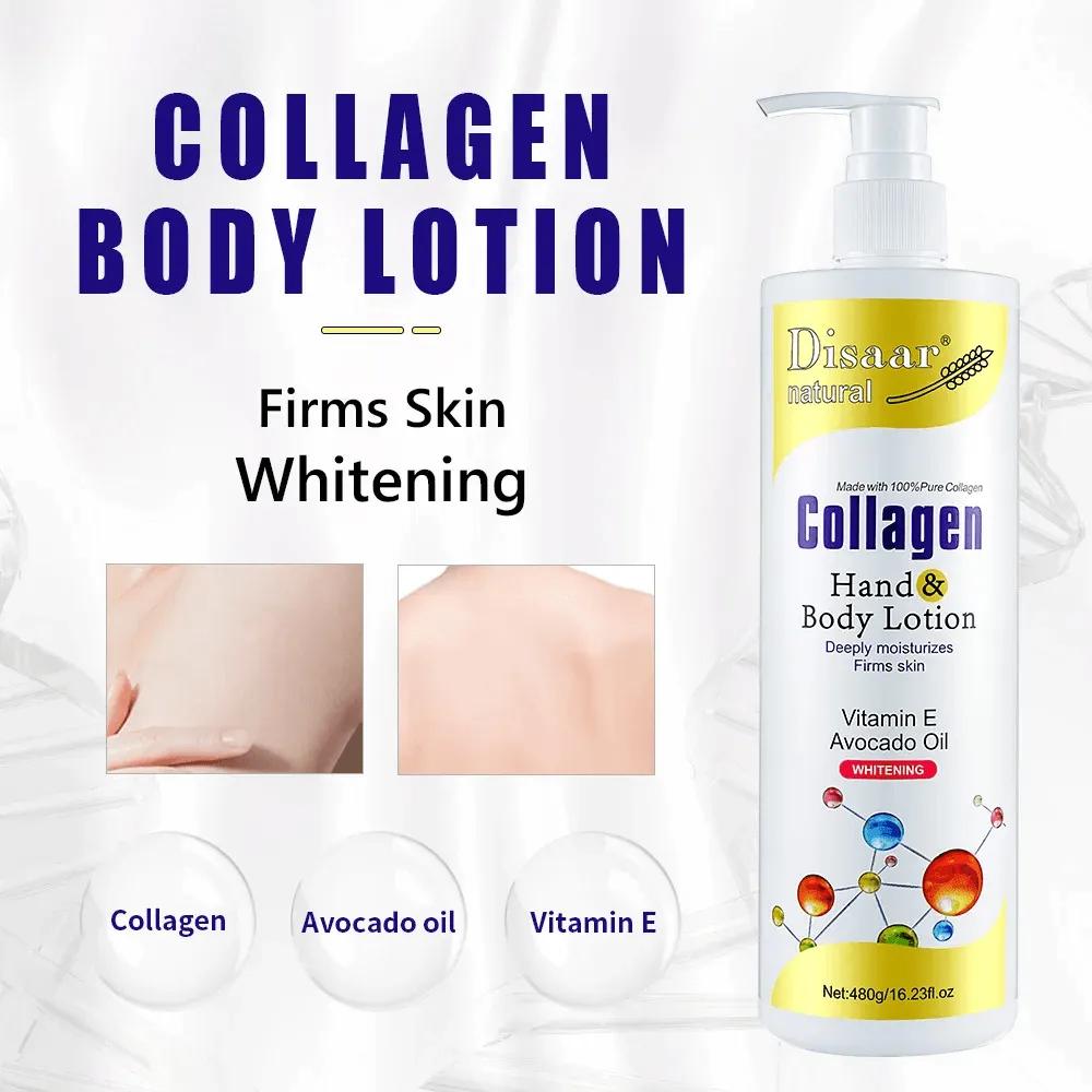 Disaar Collagen Whitening Hand & Body Lotion - 480g