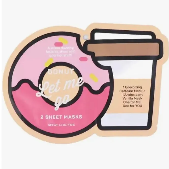 Donut Let Me Go Face Mask