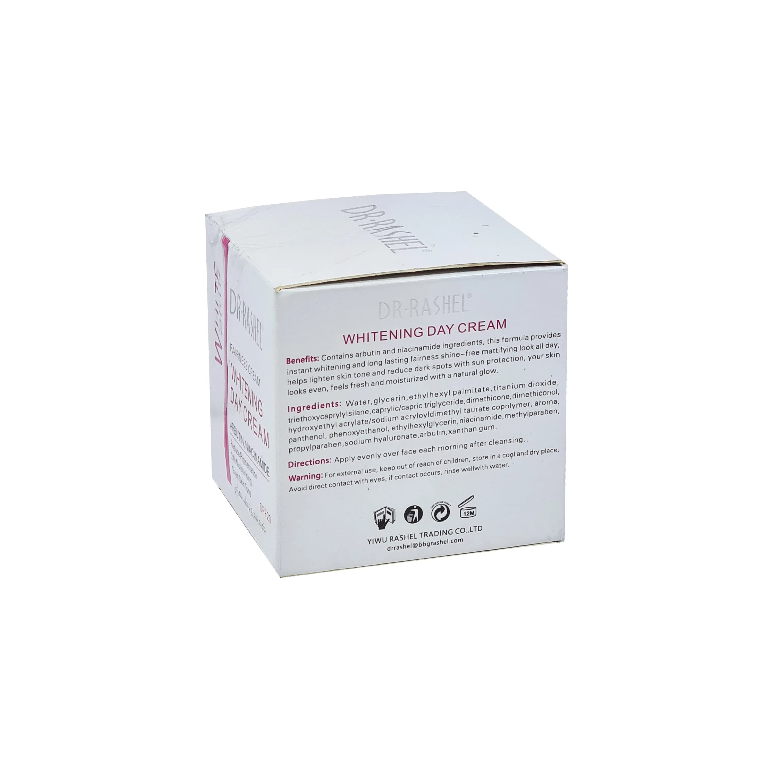 Dr. Rashel Whitening Day White Skin Cream - 50g (Pack Of 2)