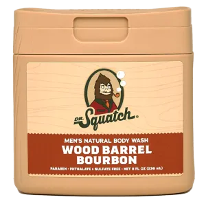 Dr. Squatch Body Wash - Wood Barrel Bourbon