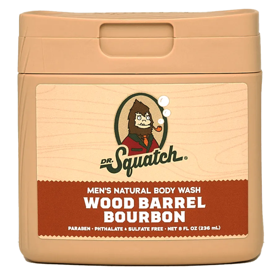 Dr. Squatch Body Wash - Wood Barrel Bourbon