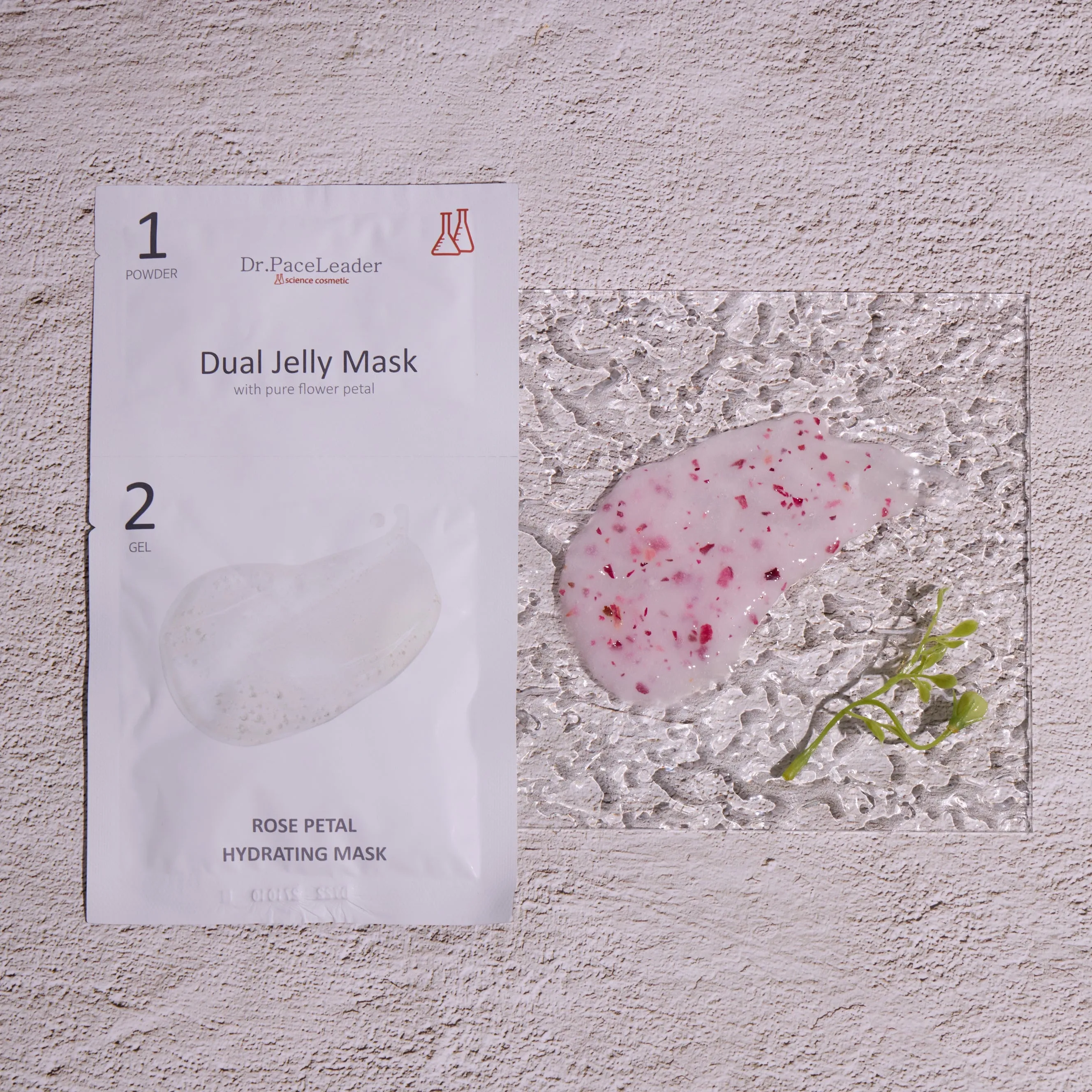DUAL JELLY MASK ROSE PETAL HYDRATING (5g   50g)