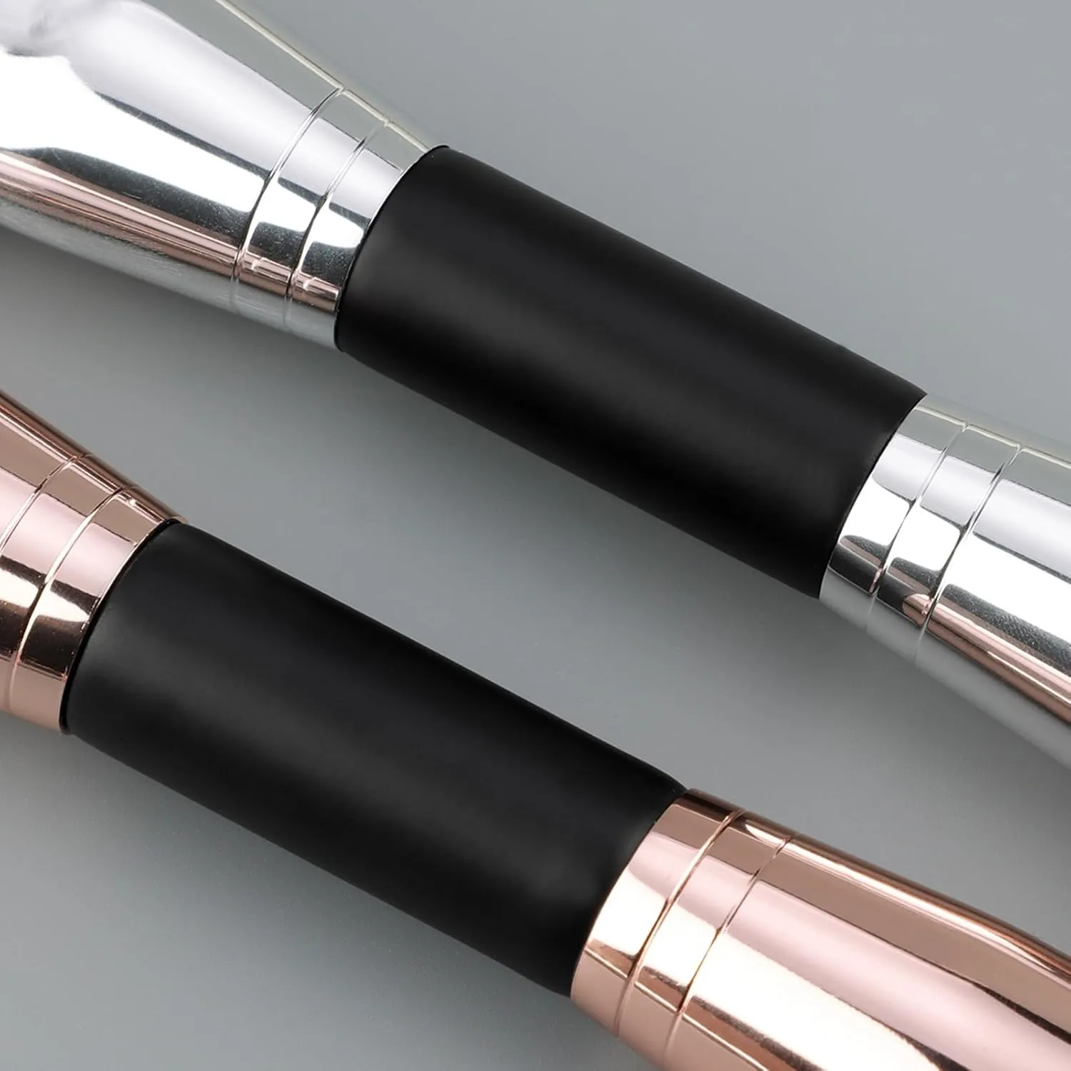 Duals-Ended Cream   Powder Brush 2 In 1 Makeup Brushes For Blending And Application Of Liquid Powder Cream And Blusher