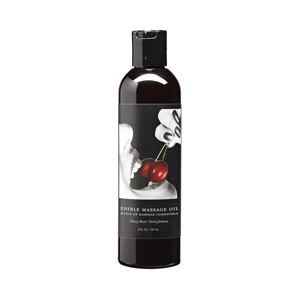 Earthly Body Edible Massage Lotion Cherry 8 oz.