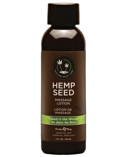 Earthly Body Hemp Seed Massage Lotion