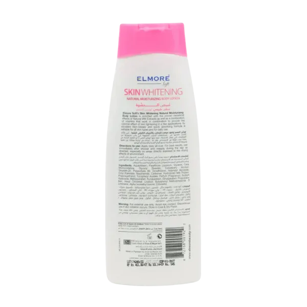 Elmore Soft Skin Whitening Natural Moisturizing Body Lotion 250ml