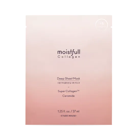 ETUDE HOUSE Moistfull Collagen Deep Sheet Mask 37ml x5ea