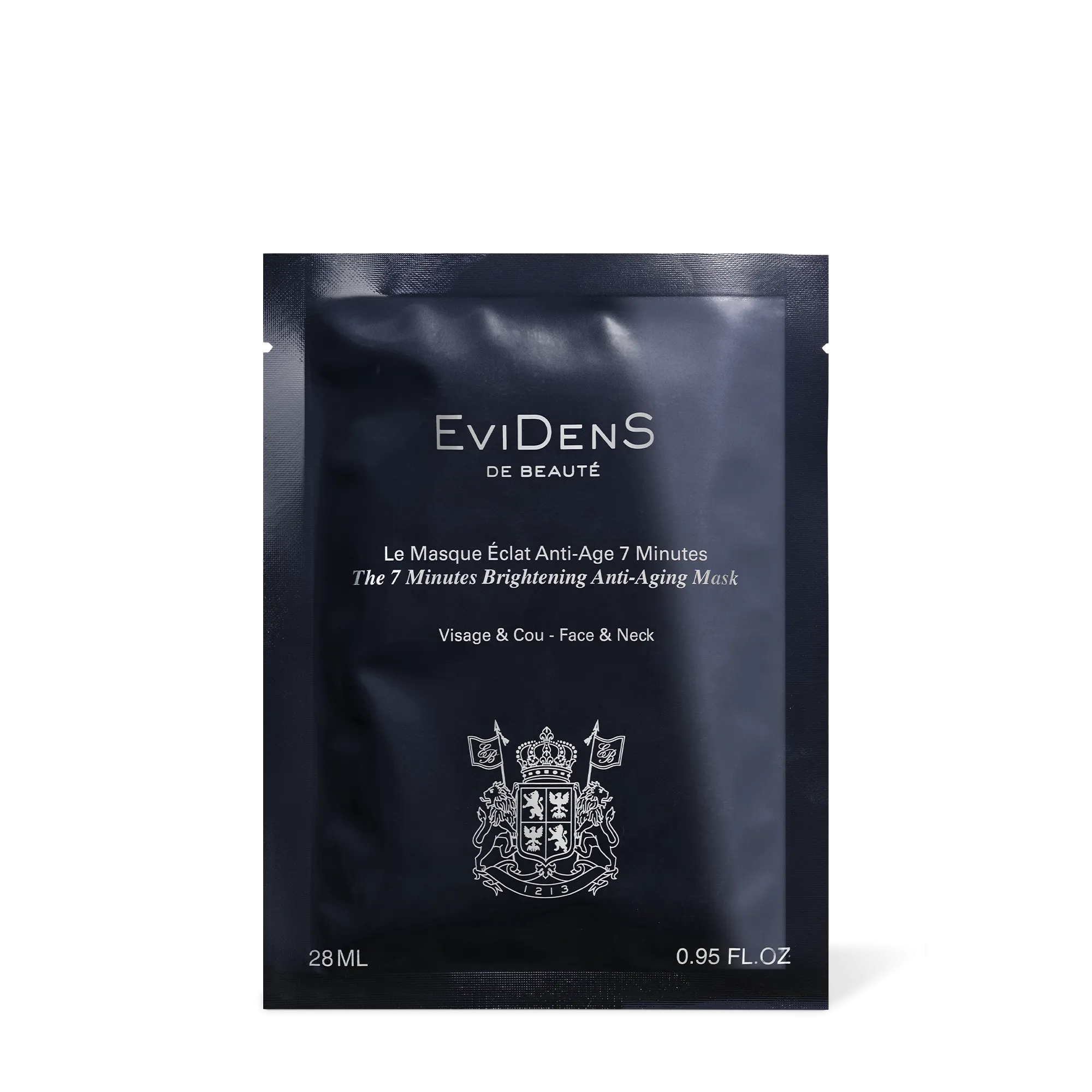 Evidens - The 7 Minutes Brightening Anti-Aging Mask Face&Neck 4*28 ml.