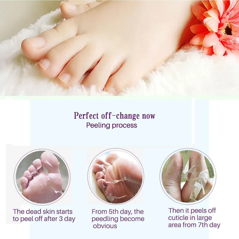 Exfoliating Foot Mask Peels - Remove Calluses & Dead Skin