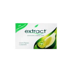 Extract Whitening Herbal Soap Green Papaya Calamansi 125 g