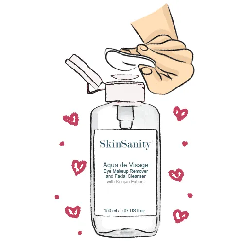 Eye Makeup Remover & Facial Cleanser | Luxurious Micellar Water, 5 fl oz