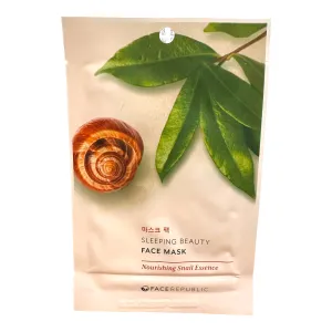 Face Republic - Sleeping Beauty Face Mask - Nourishing Snail Essence 23g