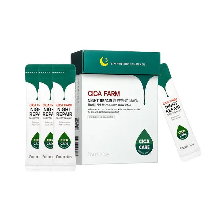 Farmstay Cica Farm Night Repair Sleeping Mask (4ml x 20)