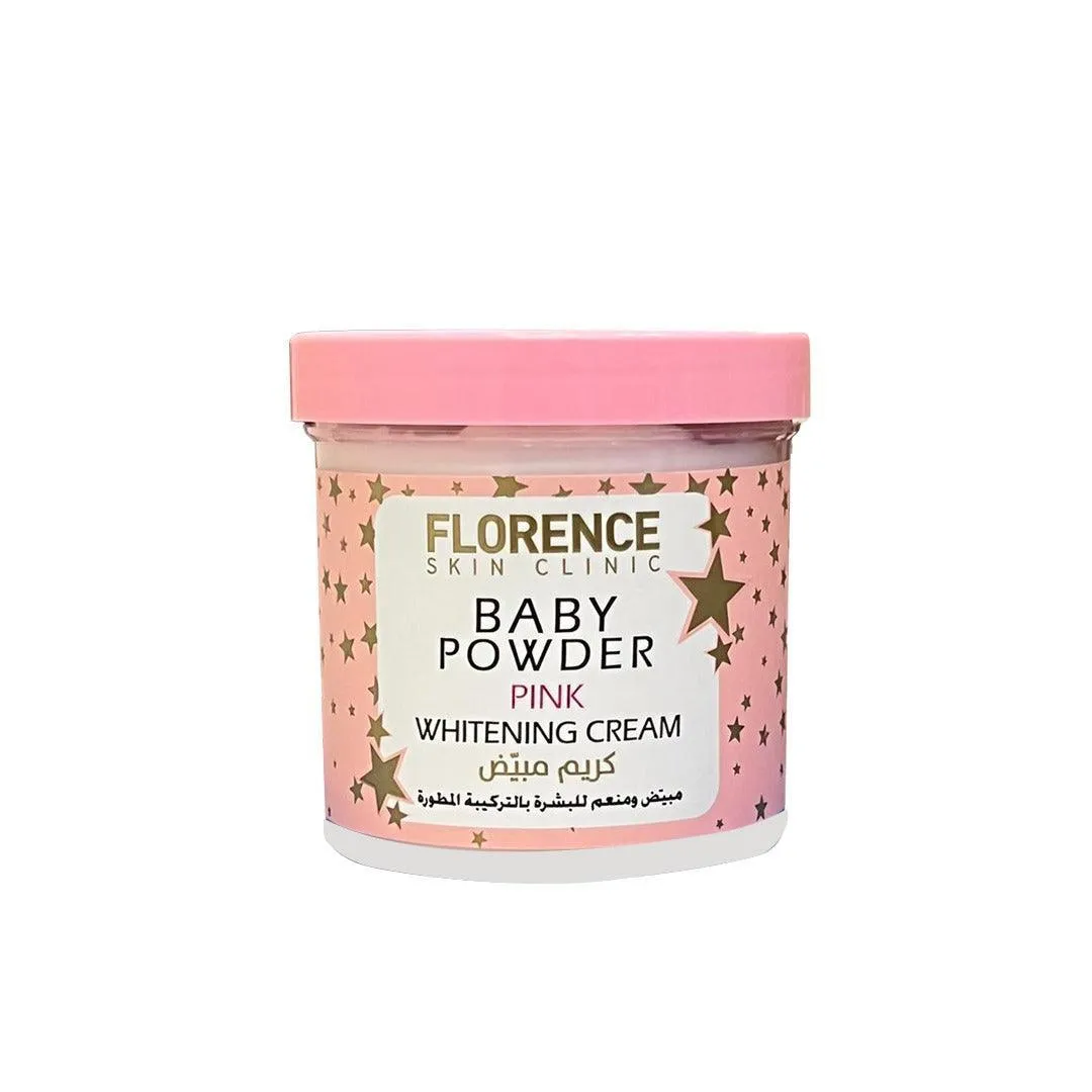 Florence Baby Powder Pink Whitening Cream - 200ml
