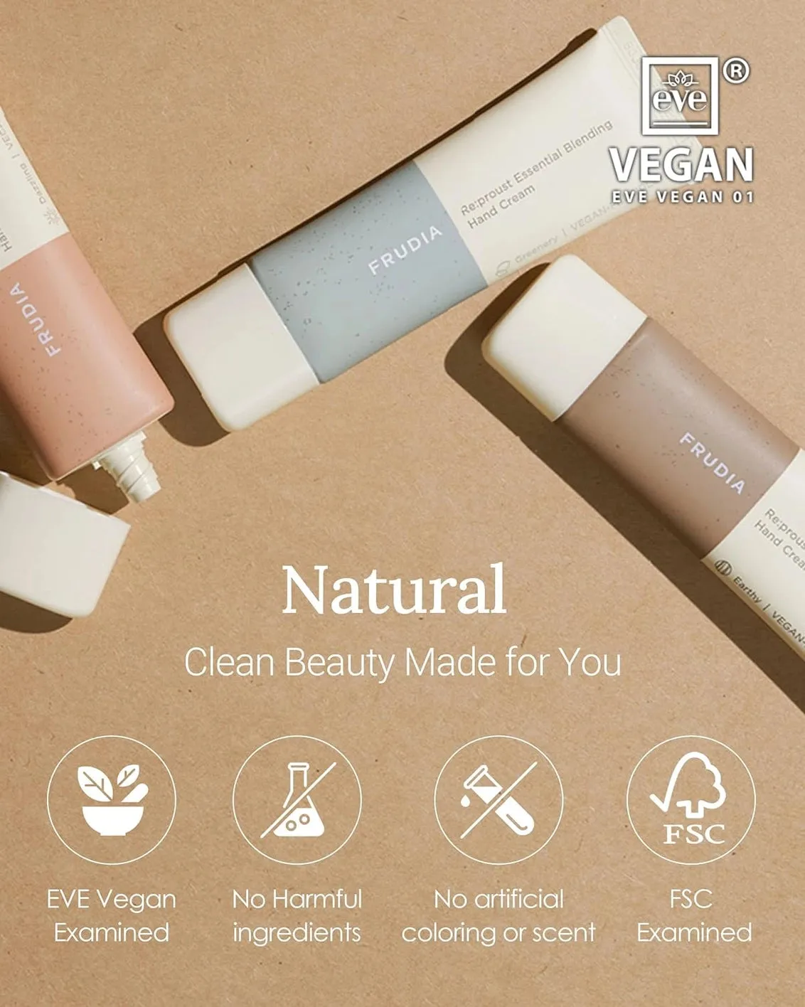 Fruida Vegan Hand Cream Lotion | Multiple Scents