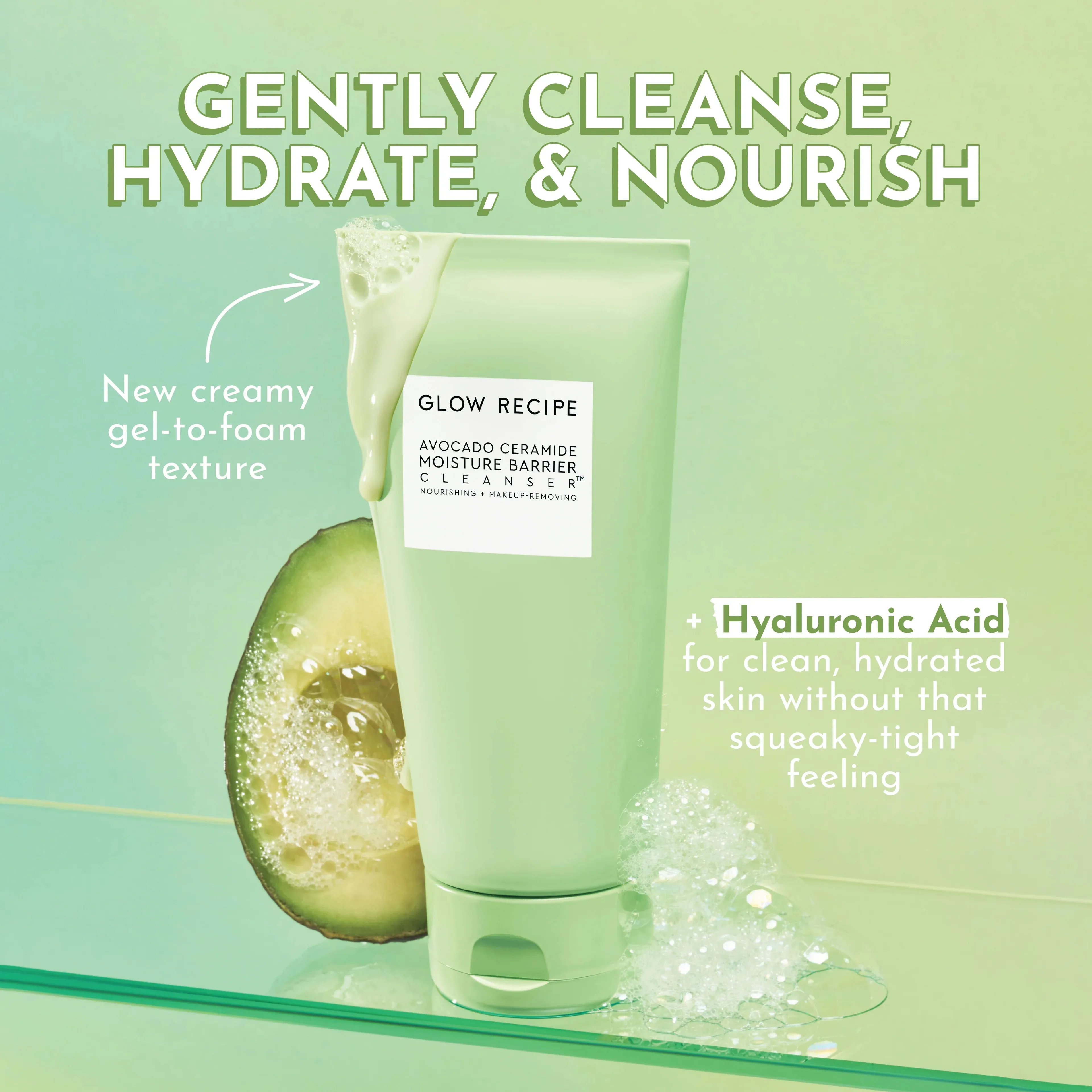 Glow Recipe Avocado Ceramide Moisture Barrier Face Cleanser 150ml