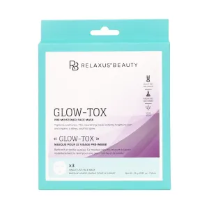 Glow Tox Face Masks (3-Pack) - Displayer of 12