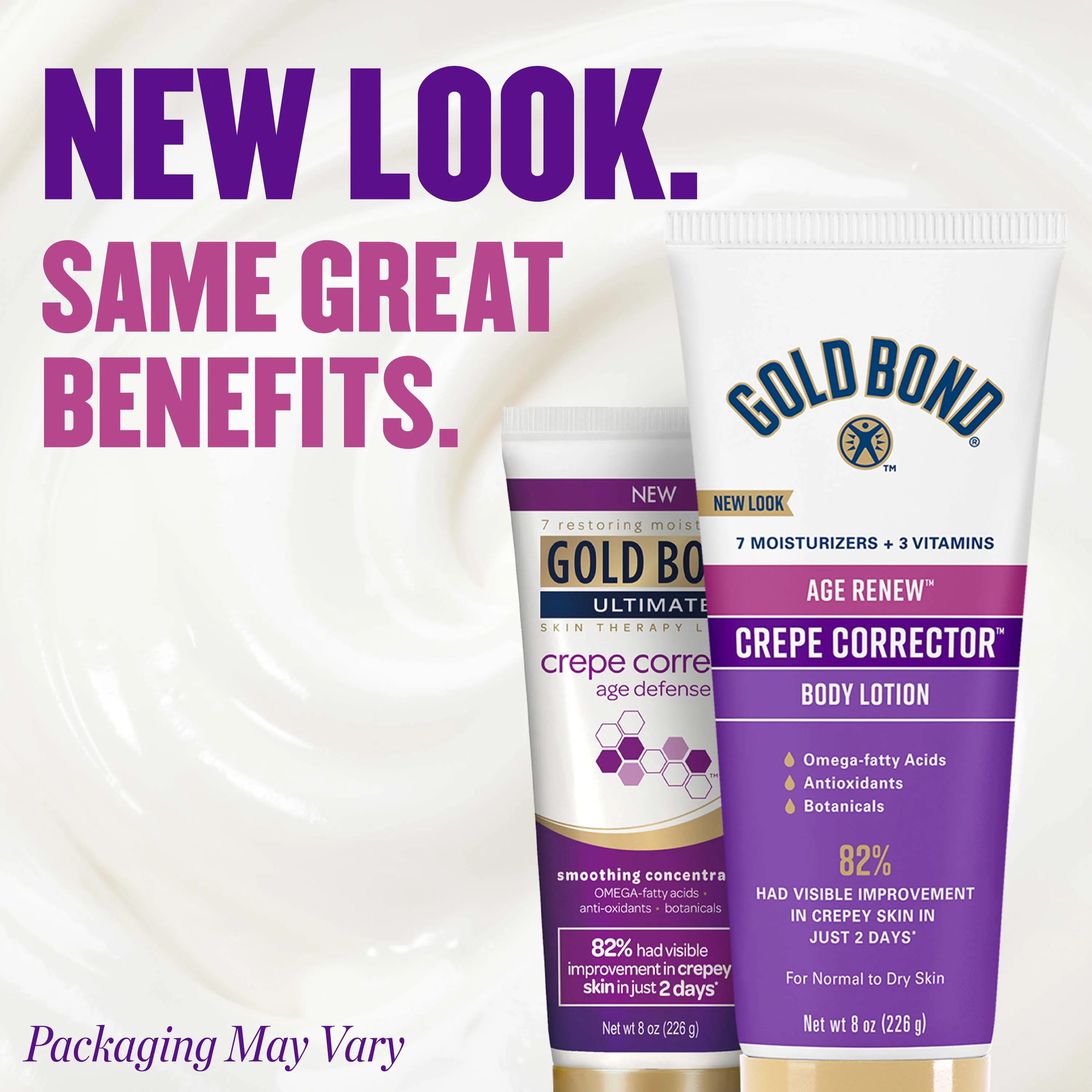 Gold Bond Cream, Age Defense Crepe Corrector, 8oz Tube