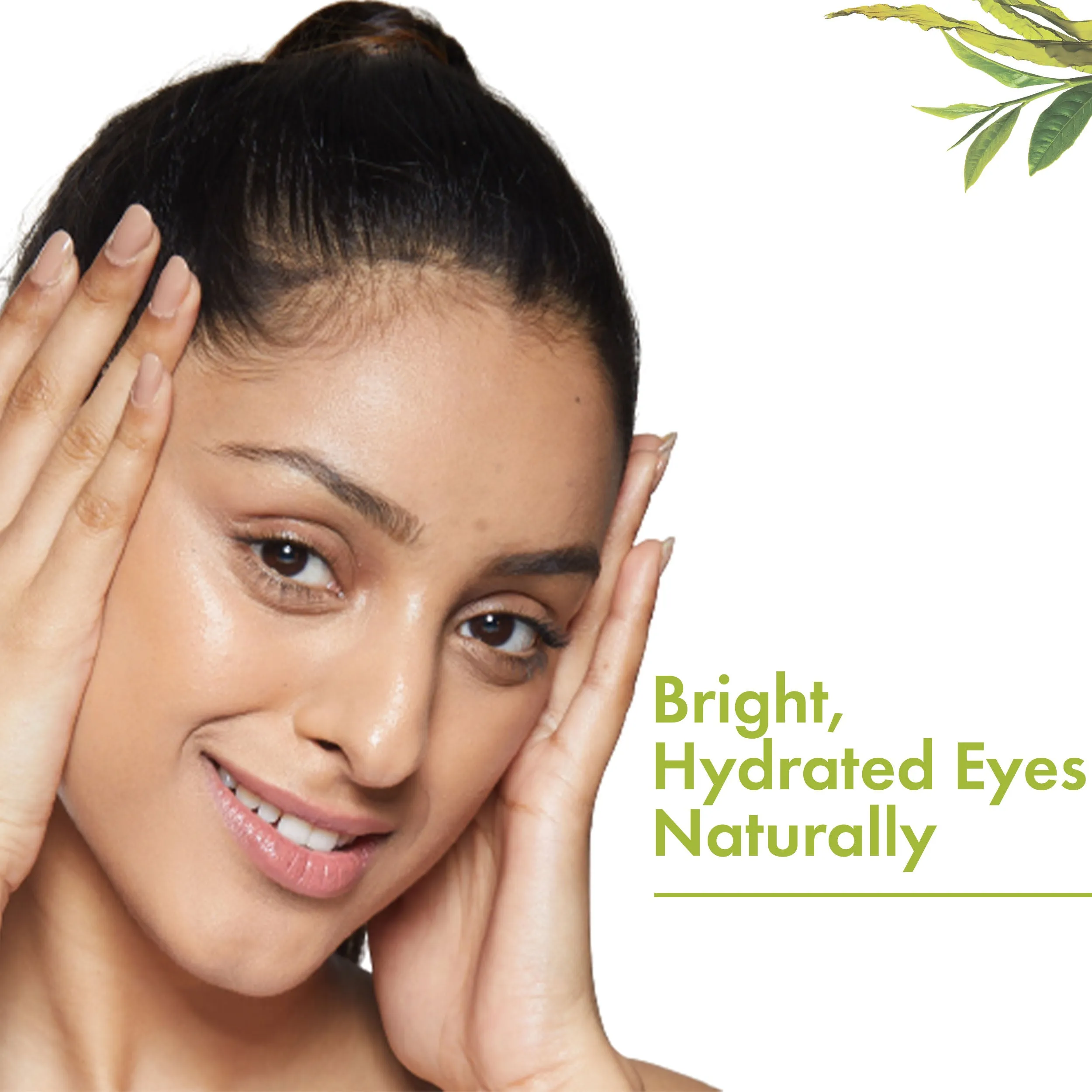 Good Vibes Seaweed & Green Tea Dark Circle Reducer Under Eye Patch | Anti-Ageing, Hydrating | Vegan, No Parabens, No Sulphates, No Mineral Oil, No Animal Testing