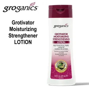Groganics Grotivator Moisturizing Strengthening Lotion, 8.5 oz