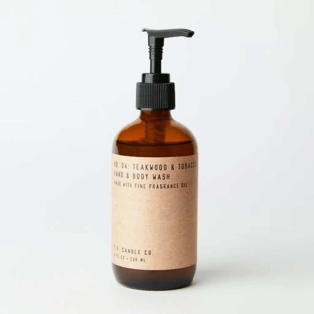 Hand & Body Wash  Teakwood   Tobacco